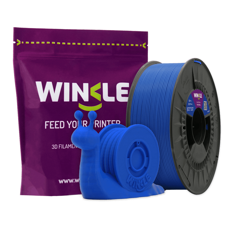 Winkle Pacific Blue HD PLA 1.75mm 3D printer filament bundle