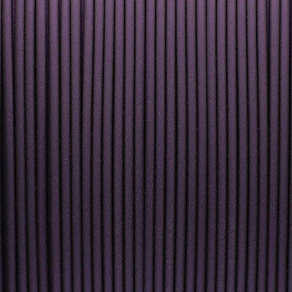 Macro detail of Agate Violet Interference PLA filament texture and sheen