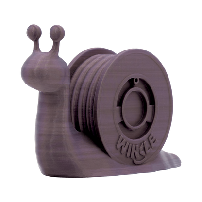 3D printed mascot showing pearly Agate Violet interference effect