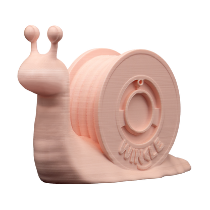 3D printed decorative piece in Winkle Cotton Candy Pink Pastel PLA