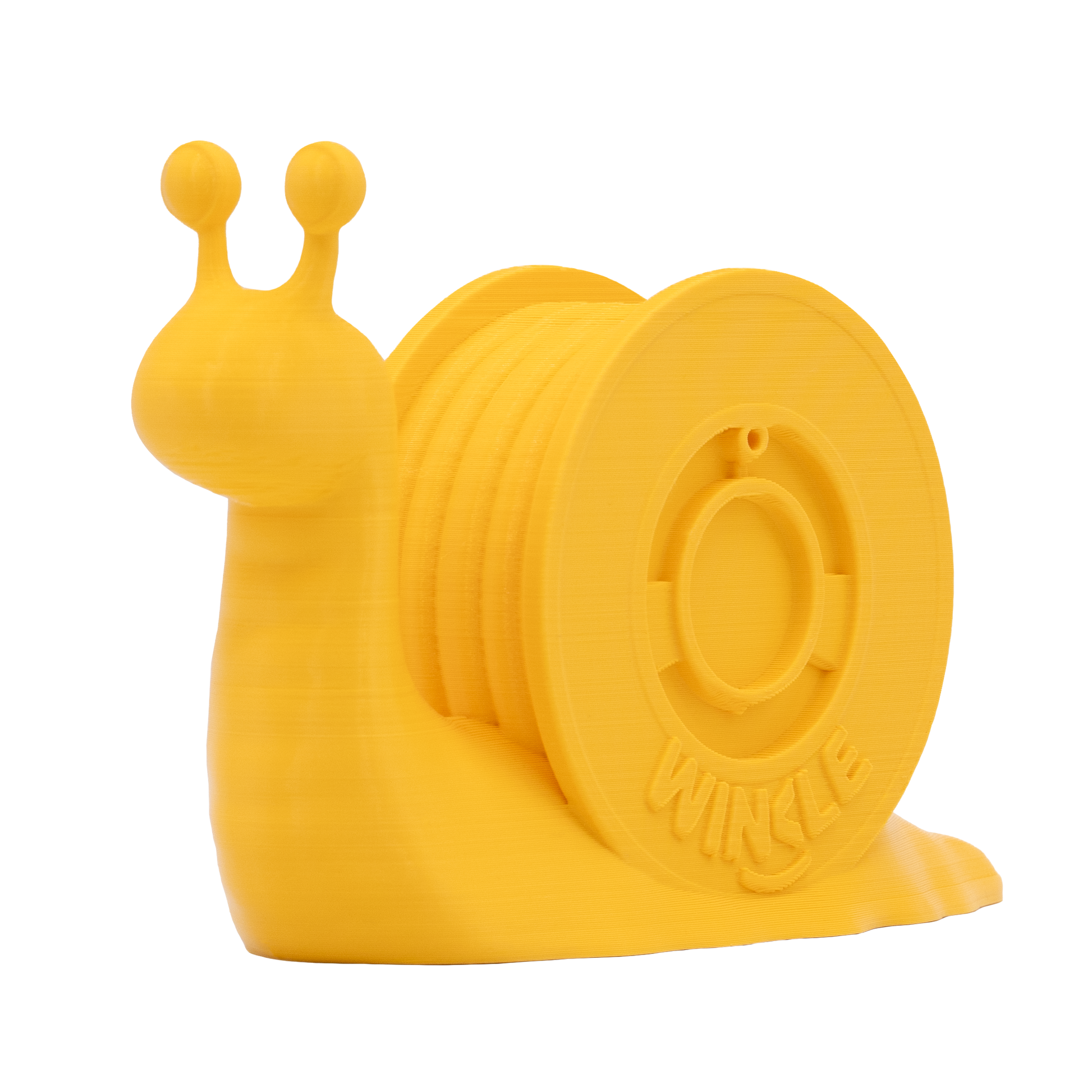 Creative 3D print sample using Winkle Turmeric Yellow Pastel PLA