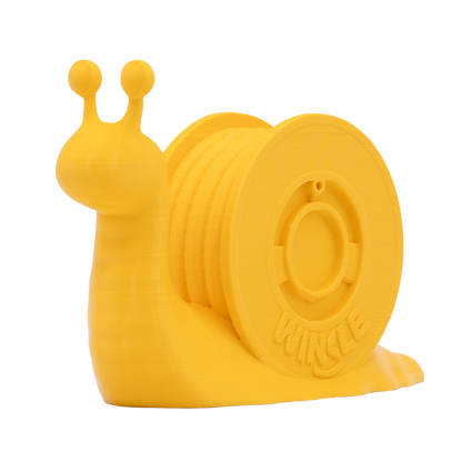 Creative 3D print sample using Winkle Turmeric Yellow Pastel PLA
