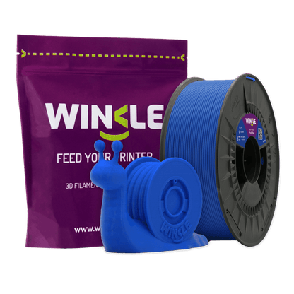 Winkle Pacific Blue HD PLA 1.75mm 3D printer filament bundle