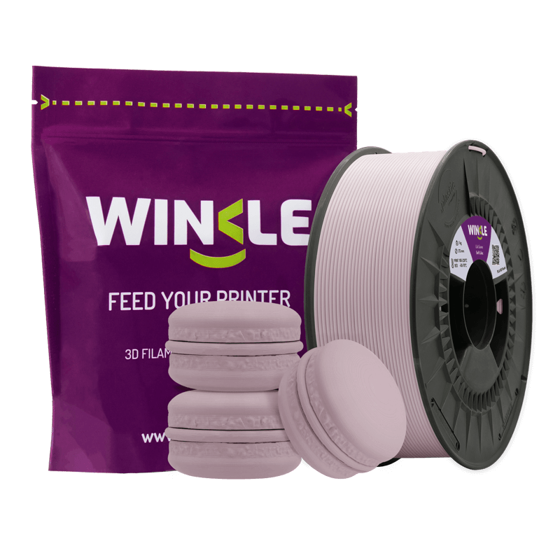 Winkle Soft Lilac Pastel PLA 1.75mm 3D printing filament combo